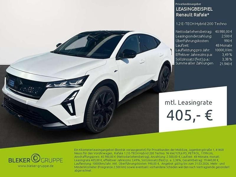 Perlmutt weiß satini Gebraucht 2025 Renault Rafale Techno SUV | 40.980 € (Fairer Preis) - Bild 1/3