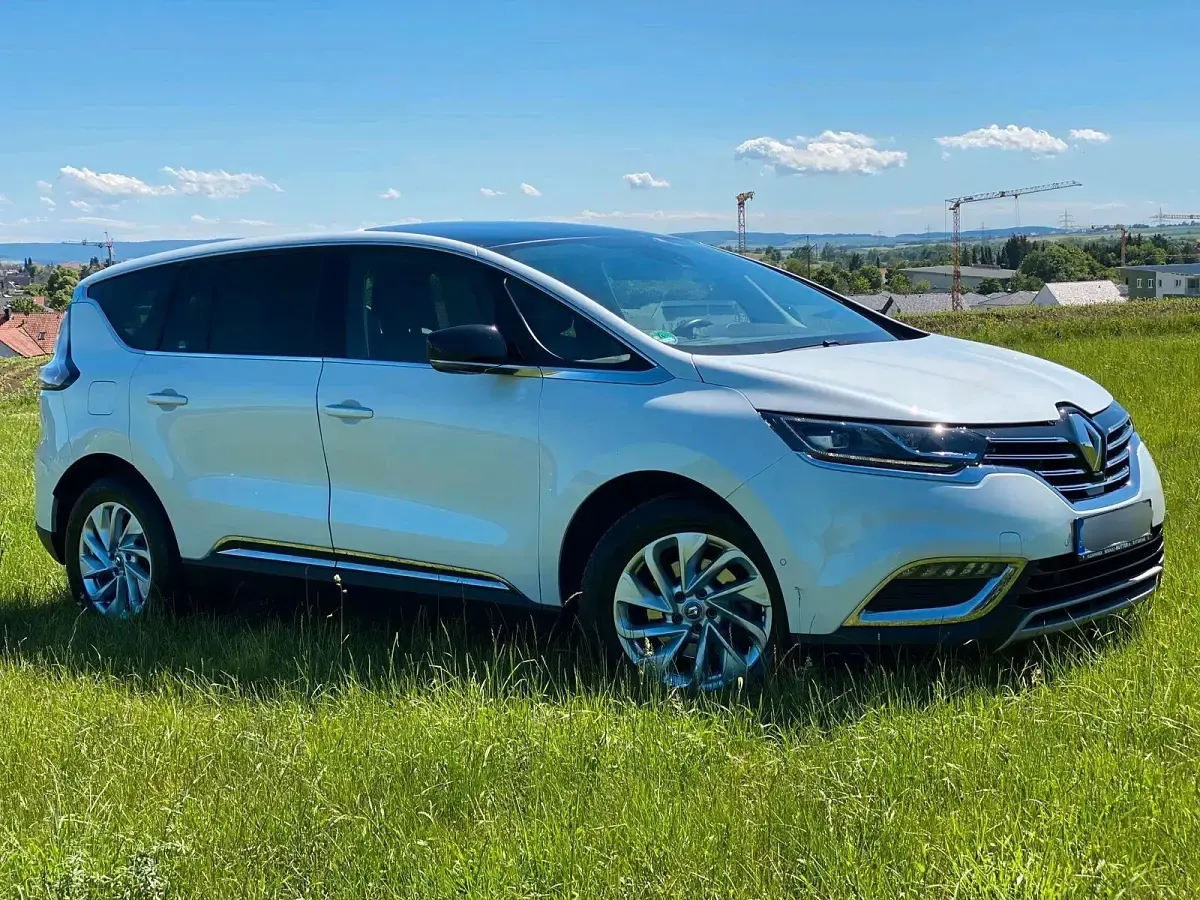 Gebraucht Renault Espace 200 PS (147 kW) 2017 Weiß Van / Kleinbus