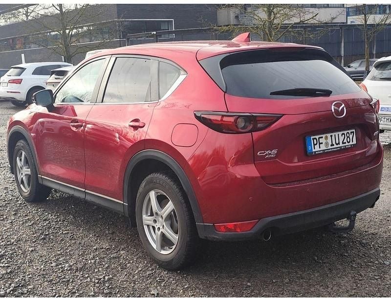 Gebraucht Mazda CX-5 Exclusive-Line 160 PS (117 kW) 2018 Rot SUV