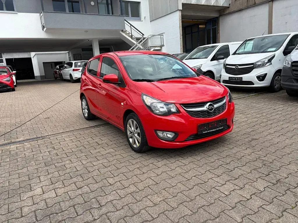 Gebraucht Opel Karl Active 75 PS (55 kW) 2017 Rot Kleinwagen