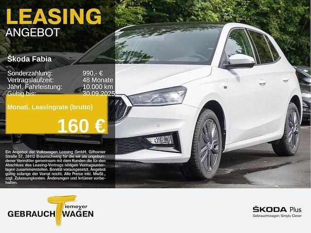 Moonweiß perleffekt Gebraucht 2024 Skoda Fabia Drive | 21.510 € (Guter Preis) - Bild 1/4