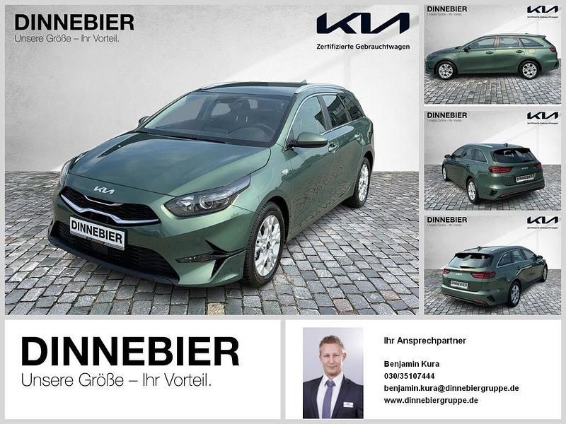 Grün (metallic) Gebraucht 2023 Kia Ceed Vision Kombi | 23.180 € (Fairer Preis) - Bild 1/4
