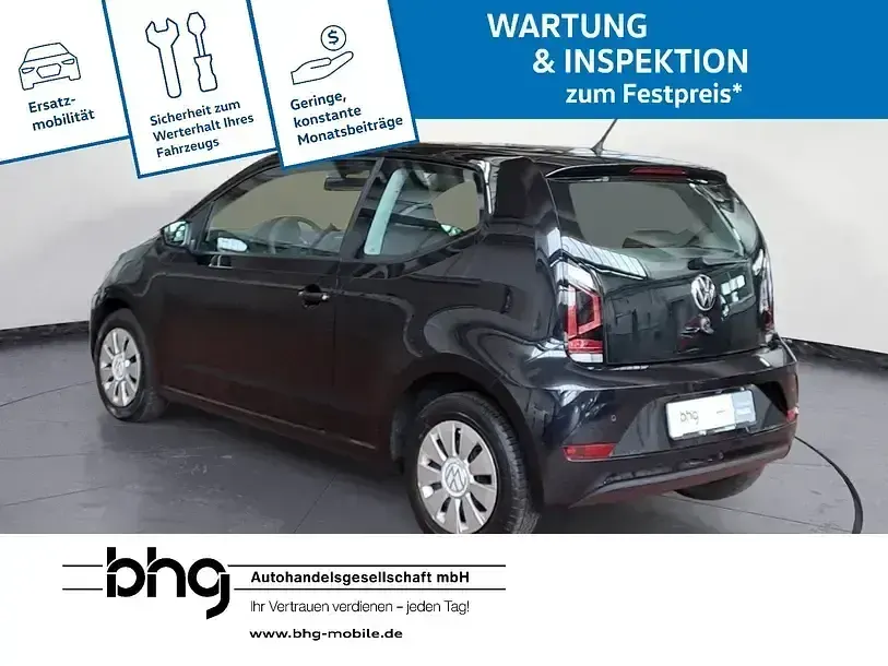 Gebraucht VW up! Move 60 PS (44 kW) 2020 Schwarz Kleinwagen