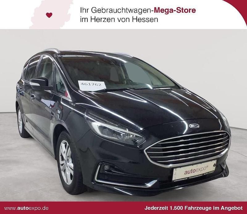 Schwarz Gebraucht 2022 Ford S-MAX Titanium Van / Kleinbus | 22.689 € (Superpreis) - Bild 1/4