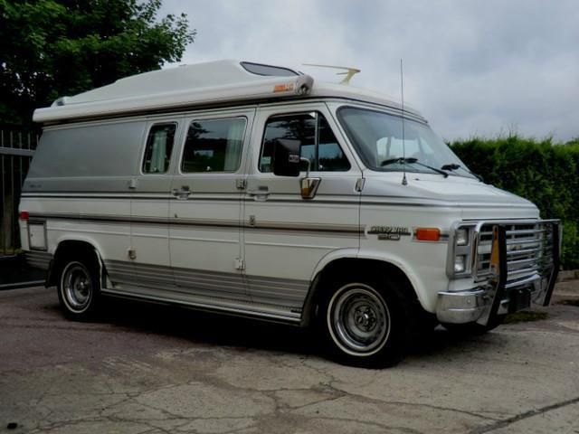 Verkauft gmc vandura g20 orginal womo ., gebraucht 1989, 79.000 km ... Küche grün gebraucht
