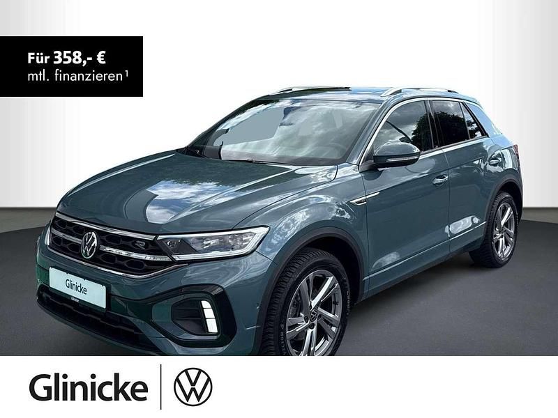 Petroleum blue metallic Gebraucht 2025 VW T-Roc R-line SUV | 28.270 € (Etwas zu teuer) - Bild 1/3