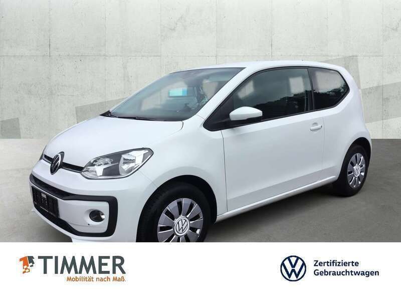 Weiss Gebraucht 2021 VW up! Move Kleinwagen | 13.290 € (Etwas zu teuer) - Bild 1/1
