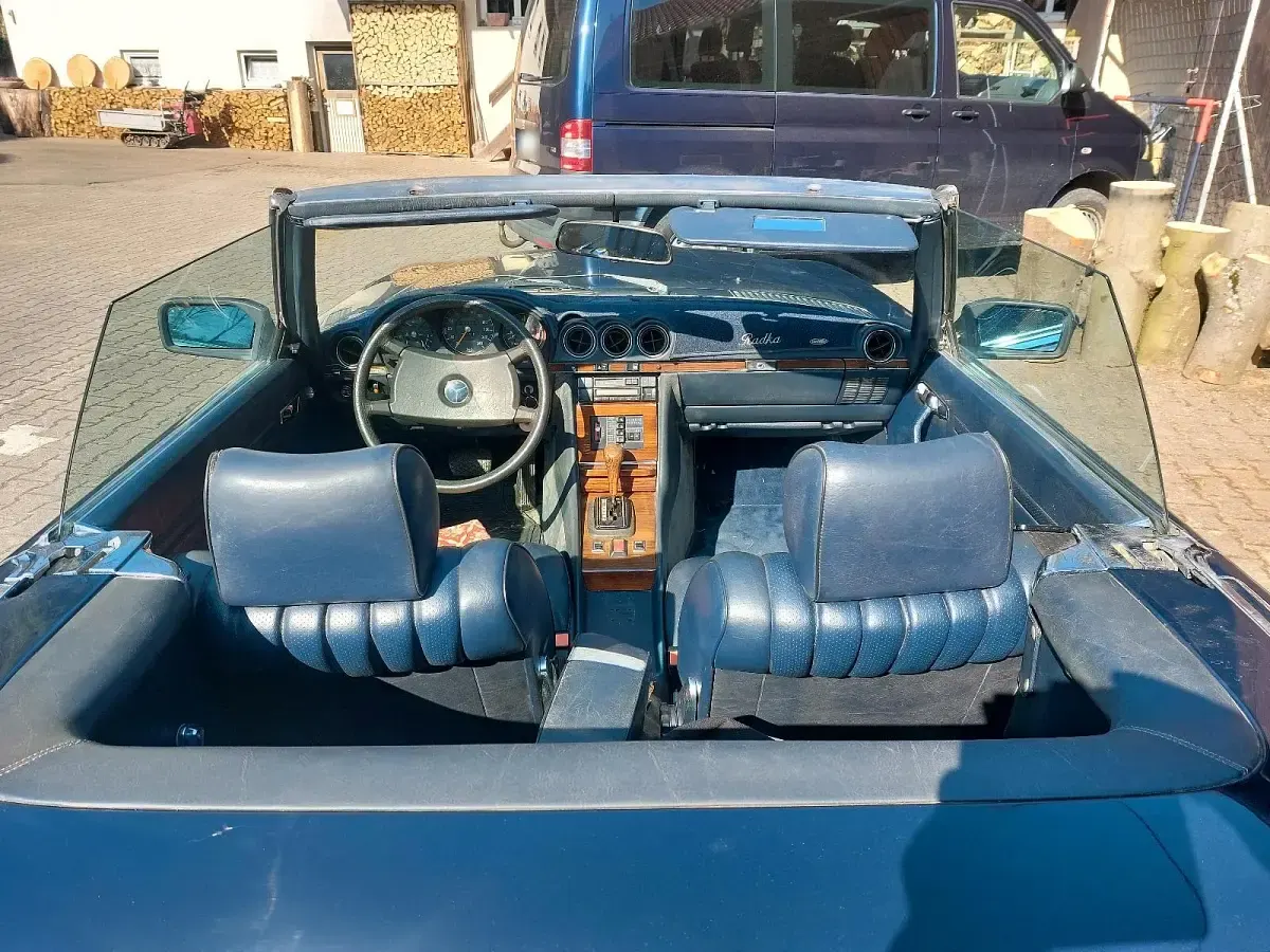 Gebraucht Mercedes SL450 160 PS (117 kW) 1980 Blau Cabrio