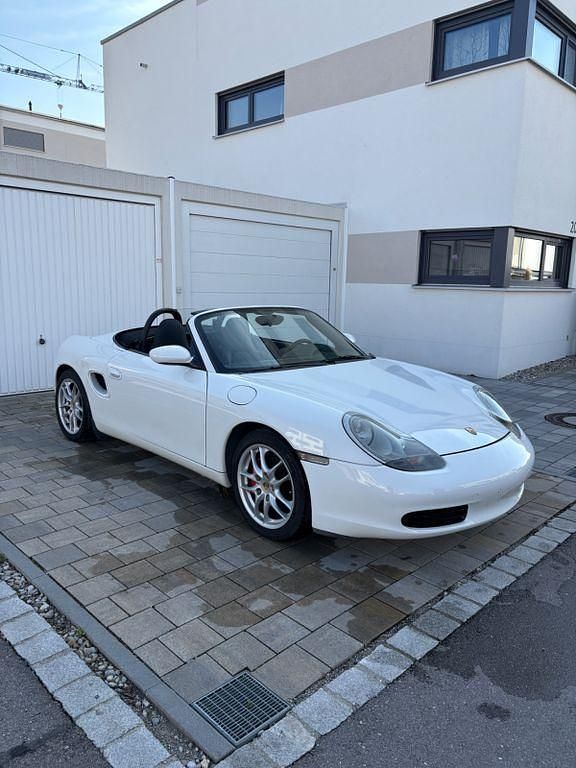 Gebraucht Porsche Boxster 220 PS (161 kW) 2002 Weiß Cabrio