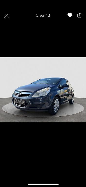 Gebraucht Opel Corsa 80 PS (58 kW) 2007 Blau Kleinwagen