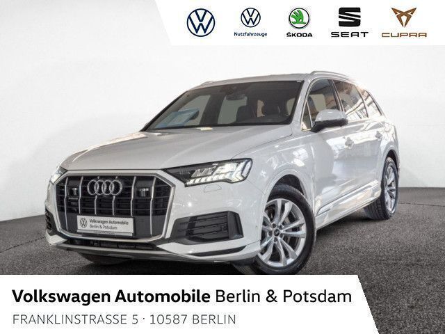 Carraraweiß Gebraucht 2022 Audi Q7 S-Line SUV | 61.833 € (Fairer Preis) - Bild 1/4