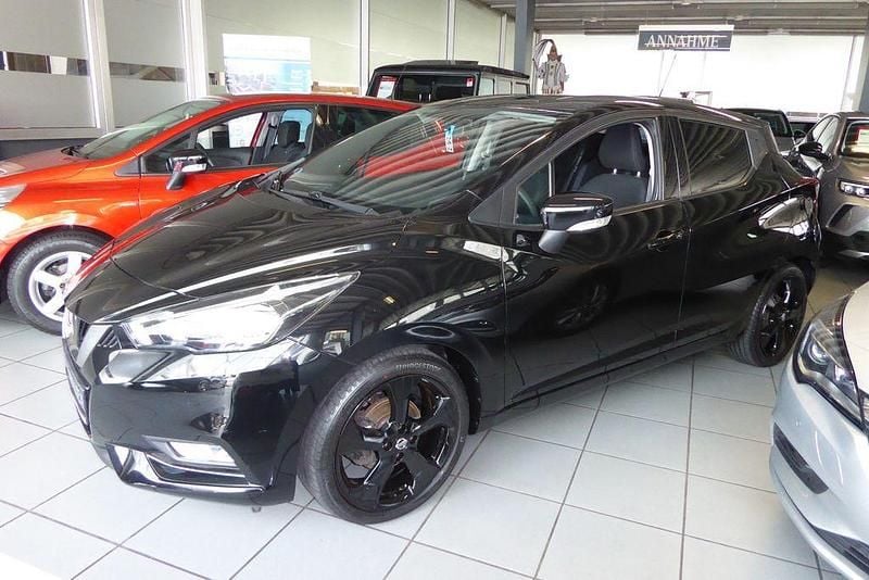 Schwarz Gebraucht 2020 Nissan Micra Acenta Kleinwagen | 12.990 € (Fairer Preis) - Bild 1/4