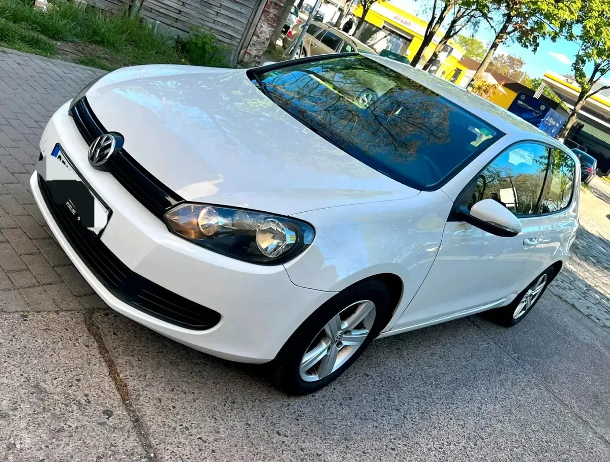 Usata VW Golf VI 2009 Bianco Utilitaria