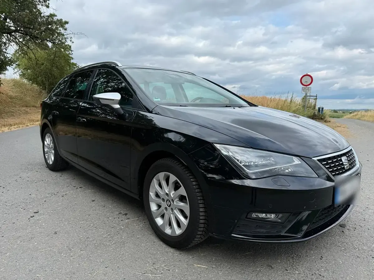Gebraucht Seat Leon 110 PS (80 kW) 2015 Schwarz Kombi