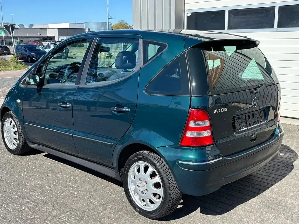 Brugt Mercedes A160 Elegance 102 HK (75 kW) 2002 Grøn Sedan
