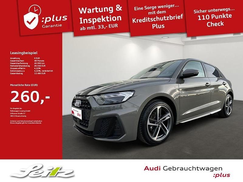 Chronosgrau metallic Gebraucht 2024 Audi A1 Sportback S-Line Kleinwagen | 24.999 € (Fairer Preis) - Bild 1/3