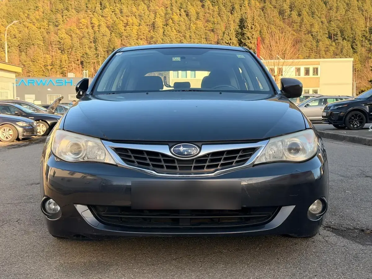Gebraucht Subaru Impreza 107 PS (78 kW) 2008 Schwarz Kleinwagen