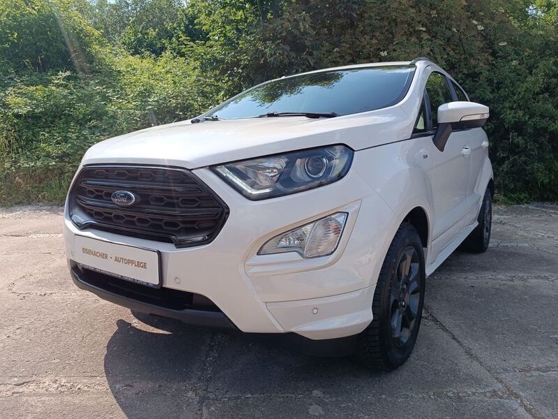 Weiß Gebraucht 2018 Ford Ecosport ST-Line SUV | 14.490 € (Fairer Preis) - Bild 1/4