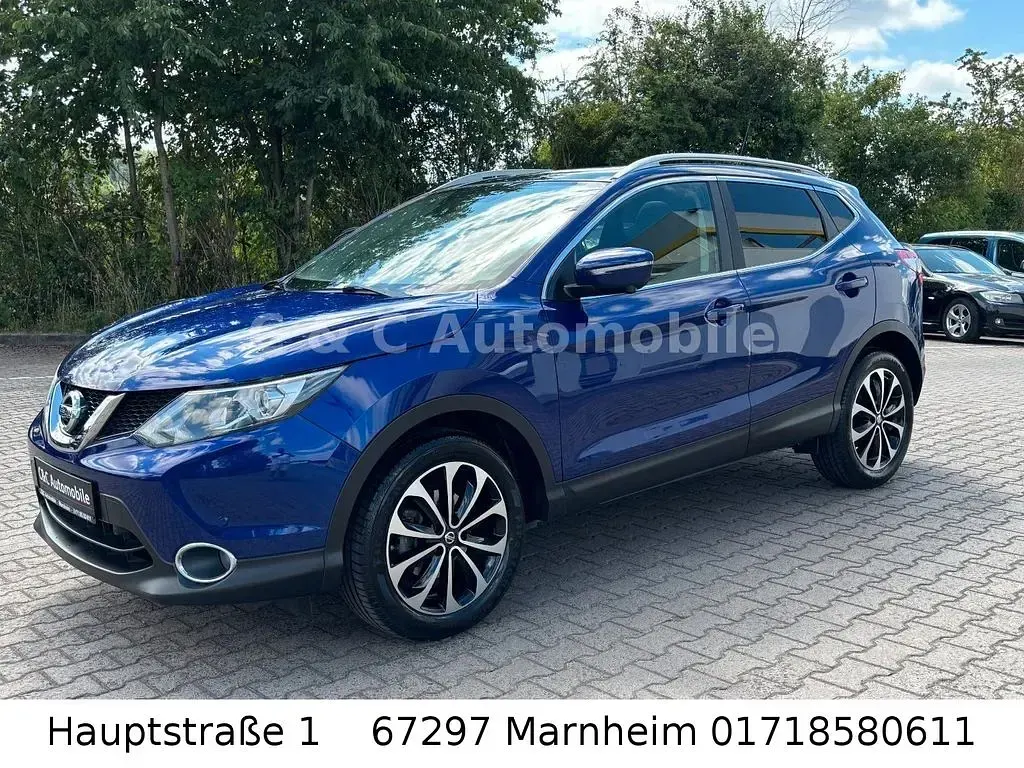 Gebraucht Nissan Qashqai 360º 116 PS (85 kW) 2015 Blau SUV
