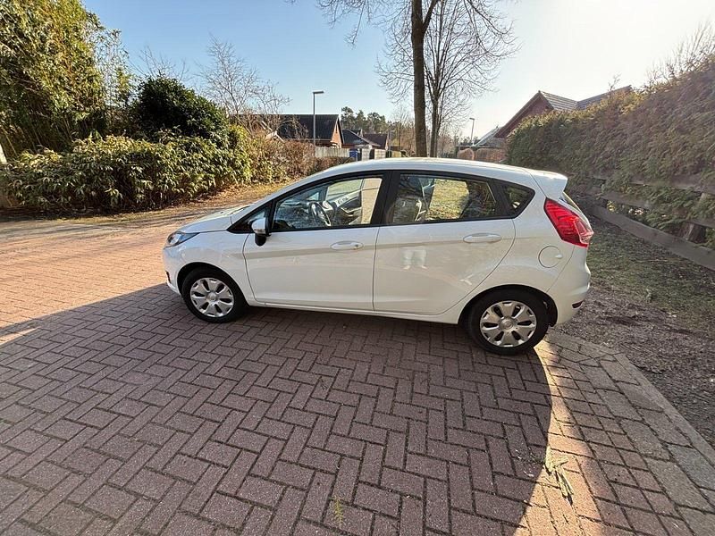 Gebraucht Ford Fiesta Trend 60 PS (44 kW) 2014 Weiß Kleinwagen