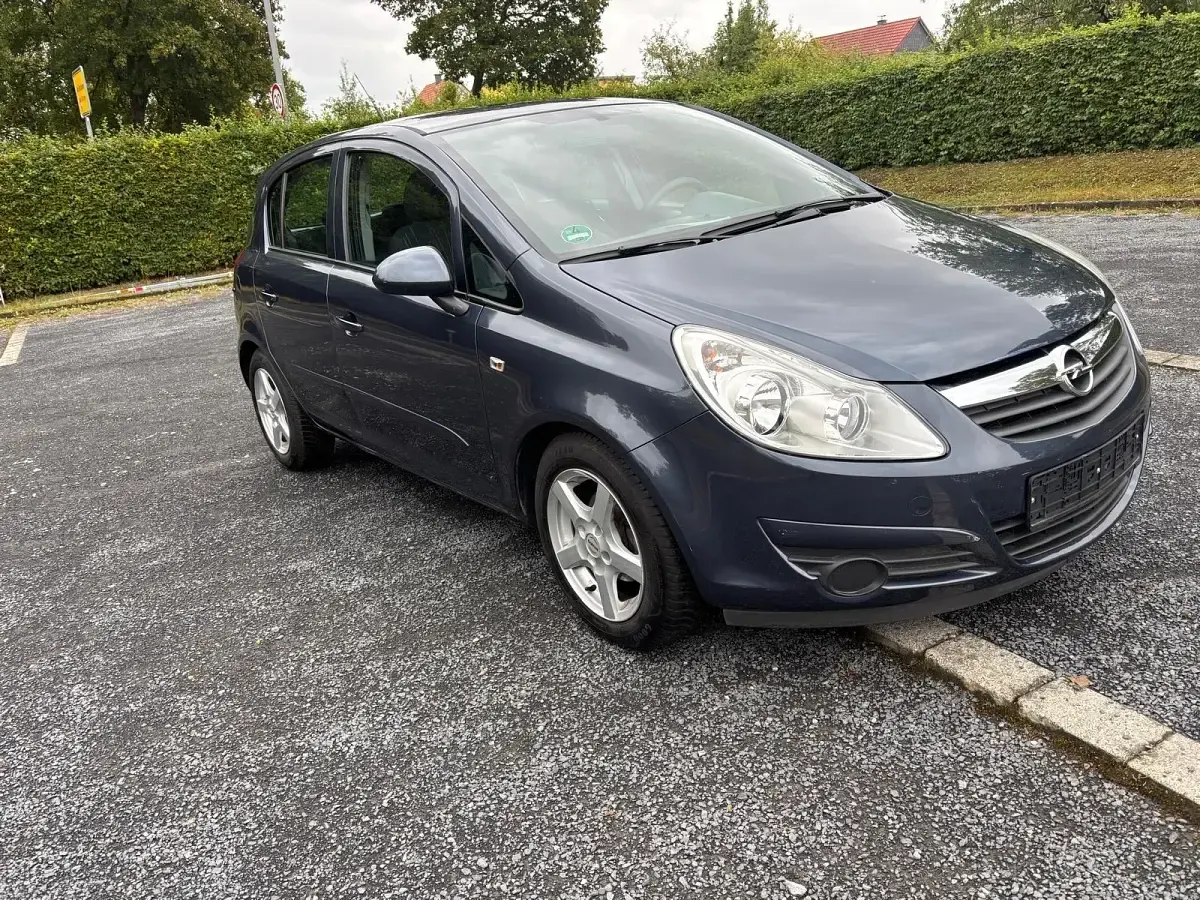 Gebraucht Opel Corsa 80 PS (58 kW) 2007 Blau Kleinwagen