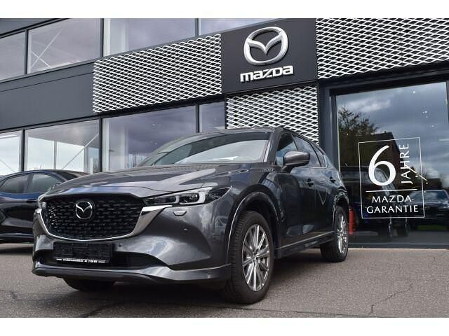Rhodium white Gebraucht 2024 Mazda CX-5 Takumi-Line SUV | 40.480 € (Fairer Preis) - Bild 1/2