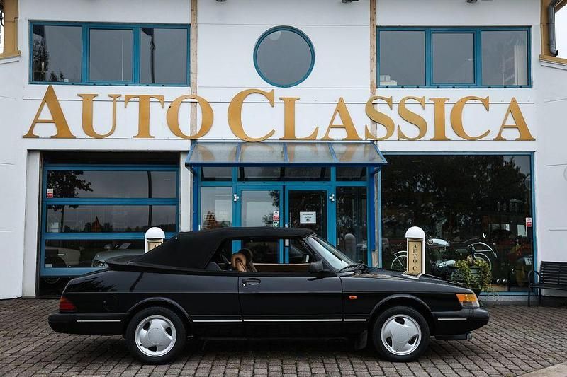 Schwarz Gebraucht 1994 Saab 900 Cabriolet Cabrio | 20.400 € - Bild 1/4
