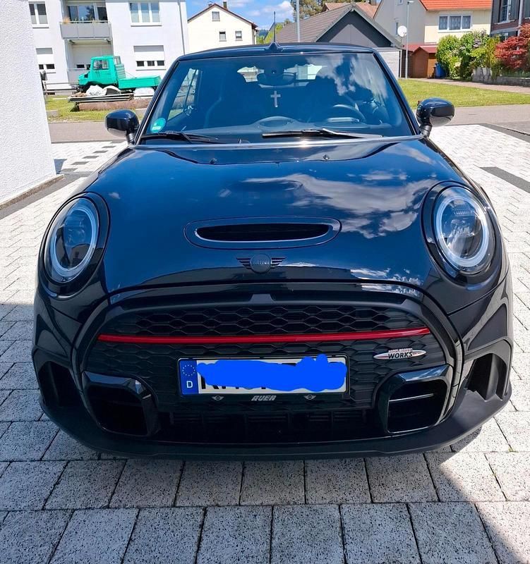 Blau Gebraucht 2021 Mini John Cooper Works Cabriolet Cabrio | 32.700 € (Fairer Preis) - Bild 1/4