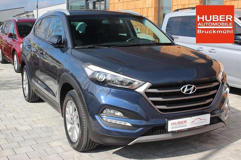 Gebraucht Hyundai Tucson Trend 177 PS (130 kW) 2017 Blau SUV