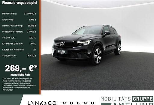 Gebraucht Volvo EX40 Core 175 kW (238 PS) 2022 Schwarz SUV