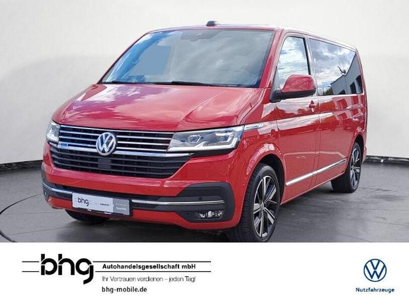 Kirschrot Gebraucht 2021 VW T6.1 Generation Six Van | 52.960 € (Guter Preis) - Bild 1/4