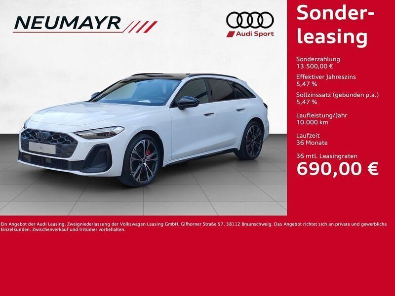 Weiß Neu 2025 Audi S5 Sport Kombi | 88.340 € (Etwas zu teuer) - Bild 1/4