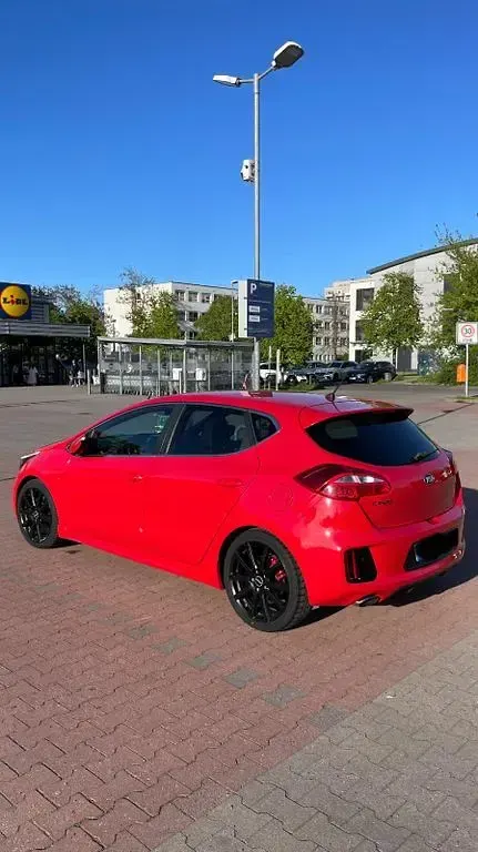 Gebraucht Kia Ceed GT-Challenge 204 PS (150 kW) 2017 Rot Kleinwagen