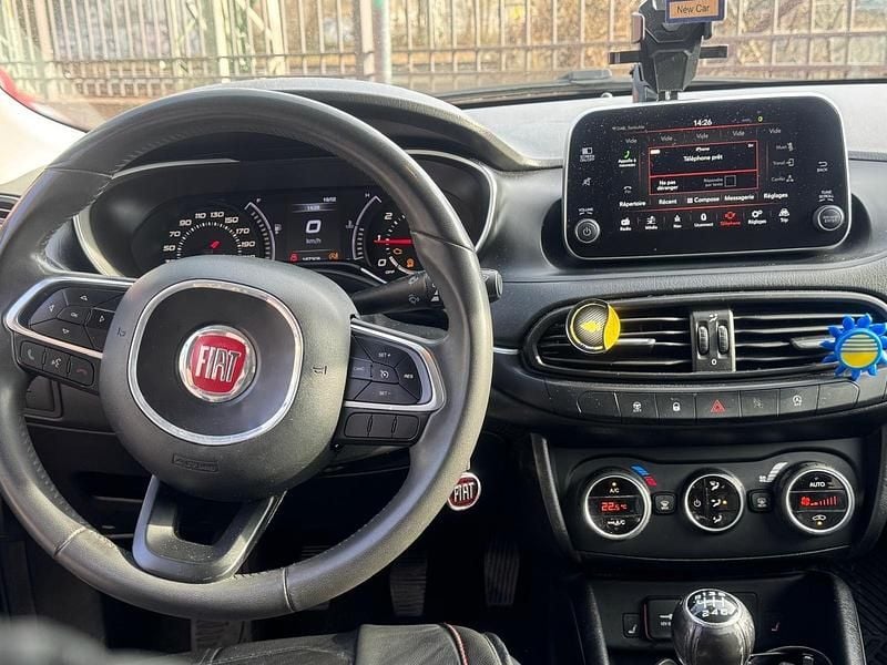 Gebraucht Fiat Tipo 120 PS (88 kW) 2016 Schwarz Limousine