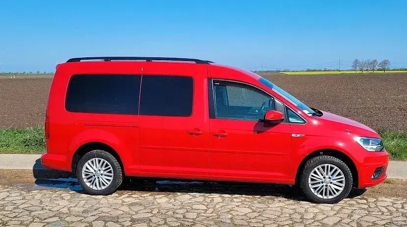 Occasion VW Caddy 102 ch (75 kW) 2019 Rouge Monospace