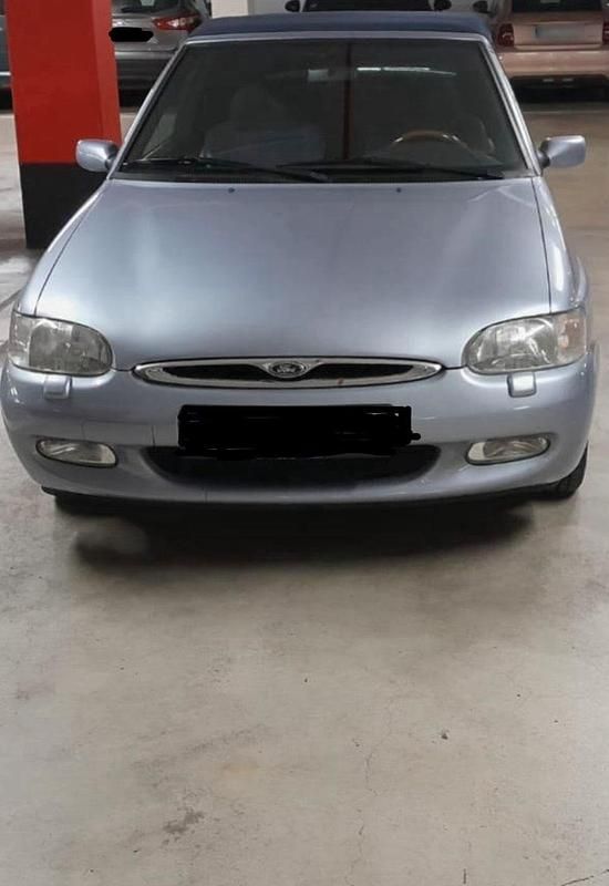 Gebraucht Ford Escort Cabriolet 90 PS (66 kW) 1996 Blau Cabrio