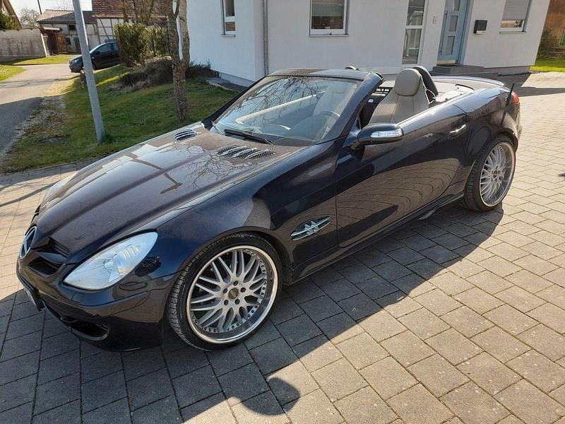 Gebraucht Mercedes SLK280 231 PS (169 kW) 2006 Blau Cabrio