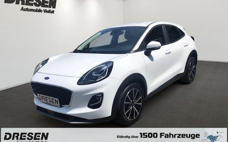 Weiß Gebraucht 2022 Ford Puma Gen-E Titanium SUV | 17.550 € - Bild 1/4