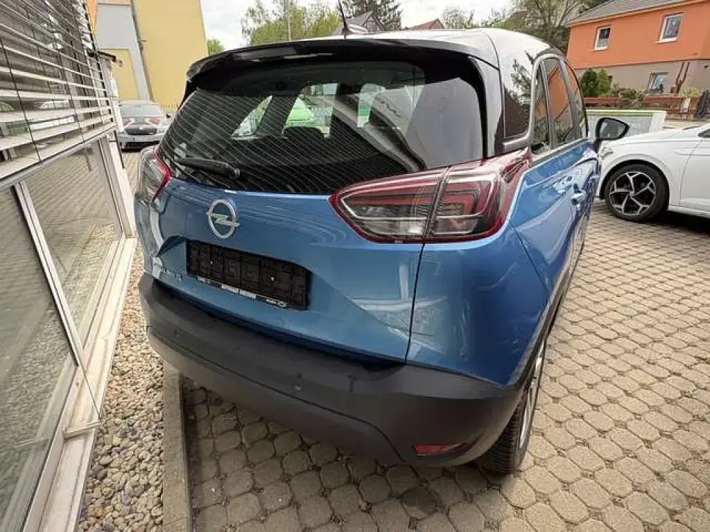 Gebraucht Opel Crossland X Edition 82 PS (60 kW) 2018 Arktis blau (m2) SUV