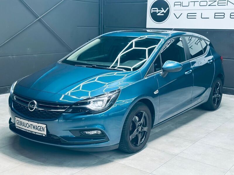 Blau Gebraucht 2017 Opel Astra Business Limousine | 9.790 € (Guter Preis) - Bild 1/4