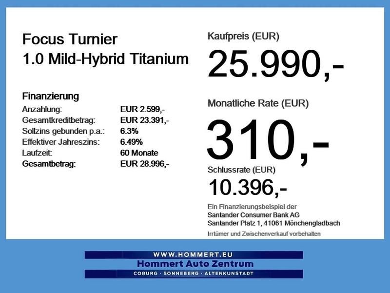 Nowe Ford Focus Titanium 125 KM (91 kW) 2025 Szary Kombi