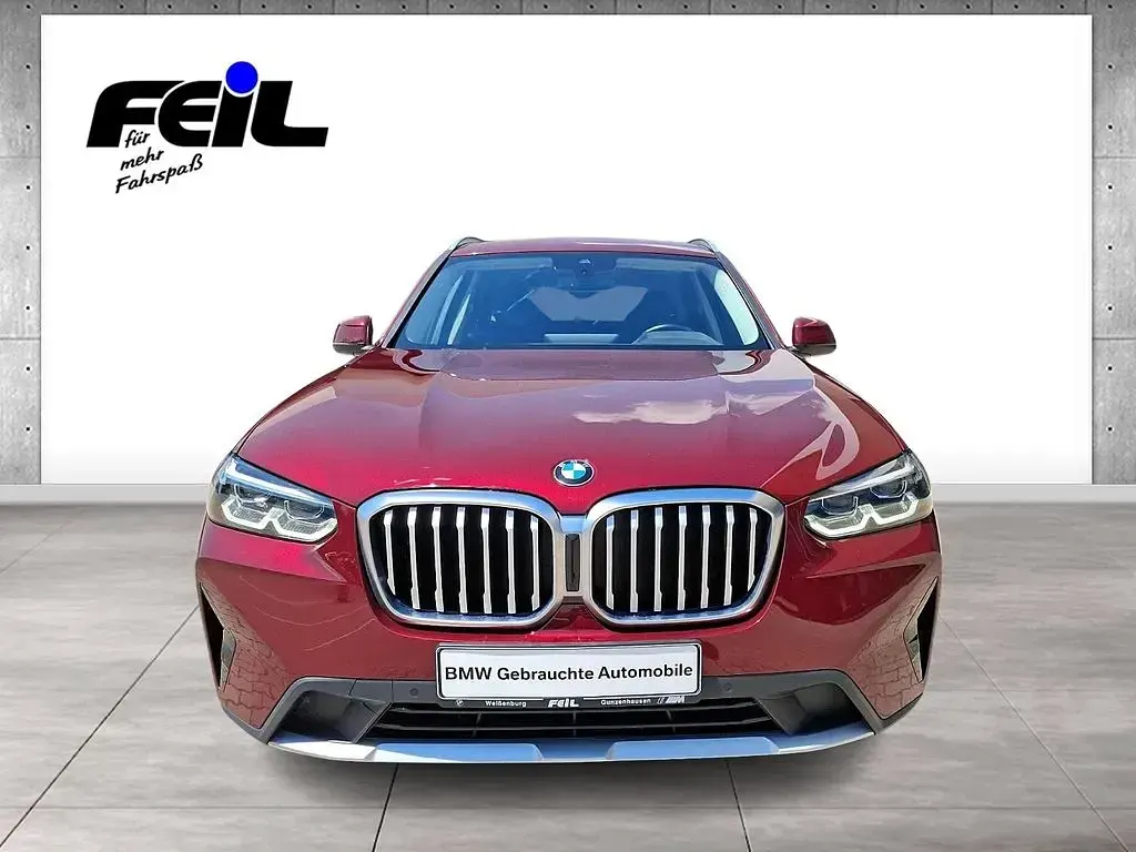 Gebraucht BMW X3 Performance 190 PS (139 kW) 2022 Rot SUV