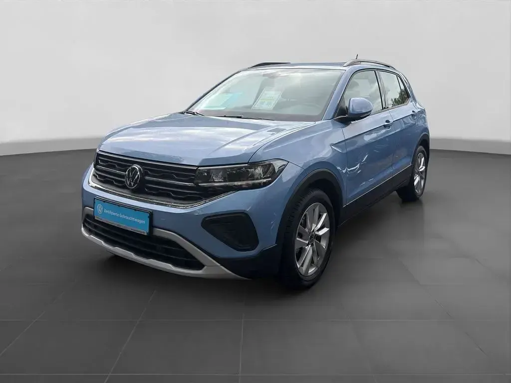 Gebraucht VW T-Cross IQ Drive 95 PS (69 kW) 2025 Blau SUV