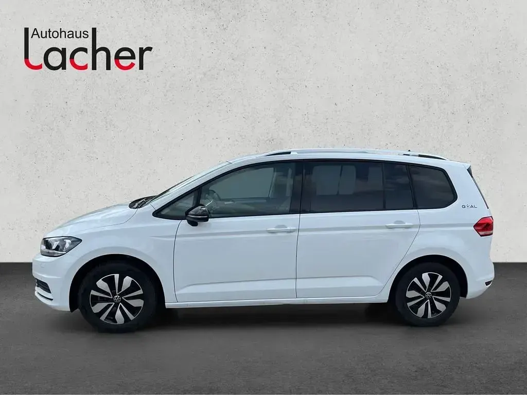 Gebraucht VW Touran Goal 150 PS (110 kW) 2025 Weiß Van / Kleinbus