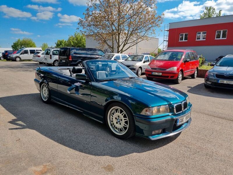 Grün Gebraucht 1997 BMW 320 Cabriolet Cabrio | 8.500 € (Etwas zu teuer) - Bild 1/4