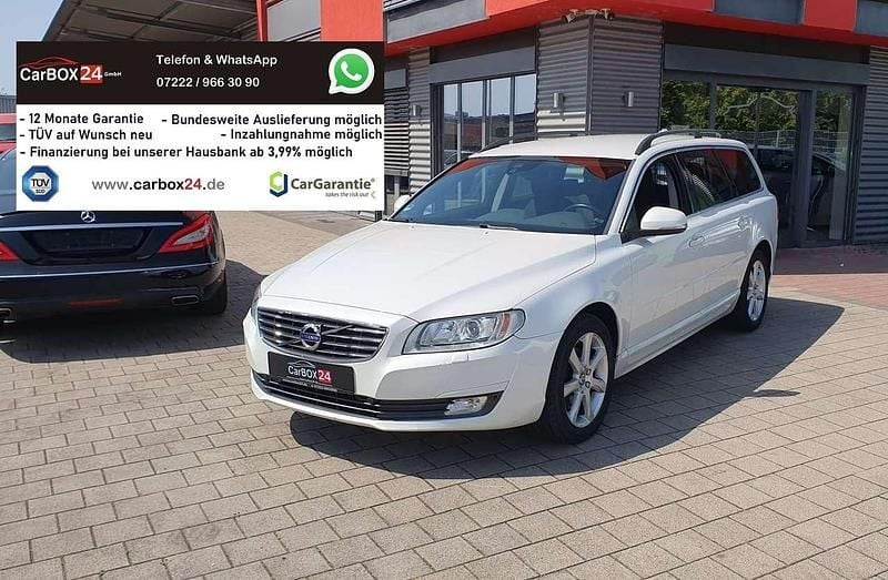 Crystal white Gebraucht 2016 Volvo V70 Standard Kombi | 11.700 € (Fairer Preis) - Bild 1/4