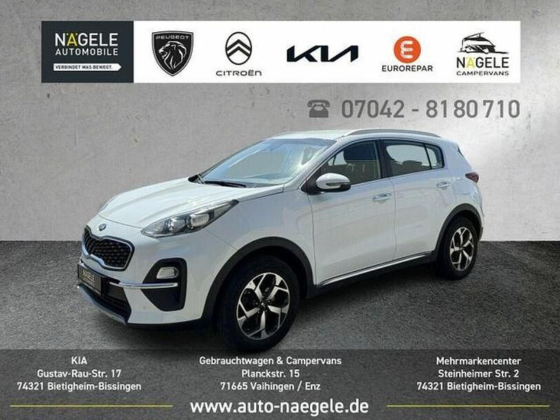 Weiß Gebraucht 2021 Kia Sportage Vision SUV | 17.800 € (Guter Preis) - Bild 1/3