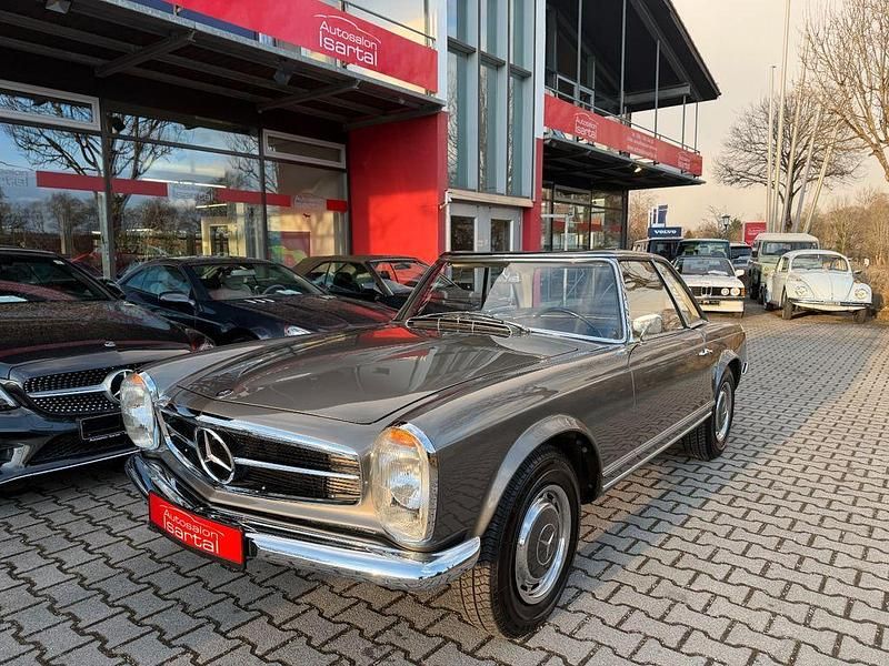 Gebraucht Mercedes 230 150 PS (110 kW) 1965 Grau (anthrazitgrau) Cabrio