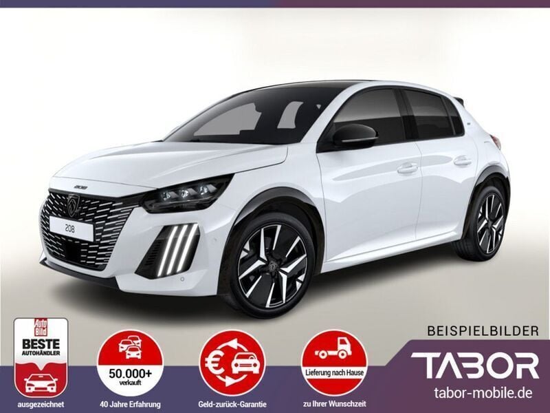 Schneeweiß / dach schwarz Neu 2025 Peugeot 208 GT Kleinwagen | 25.788 € (Fairer Preis) - Bild 1/4