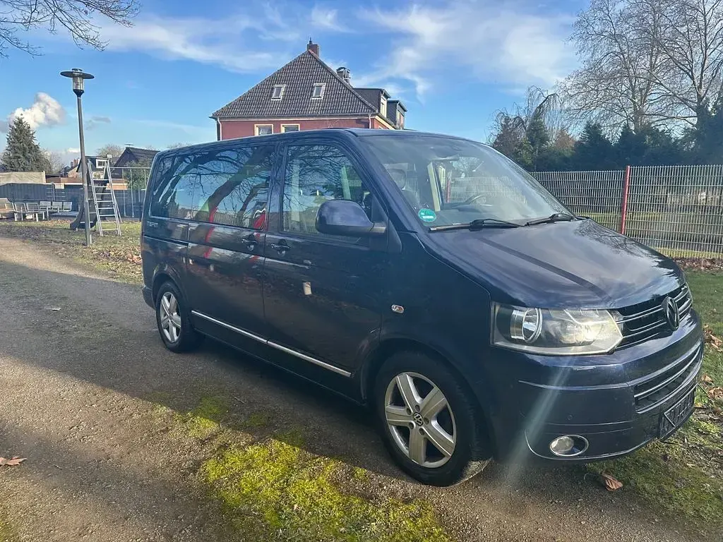 Usata VW T5 140 CV (102 kW) 2010 Blu Furgone